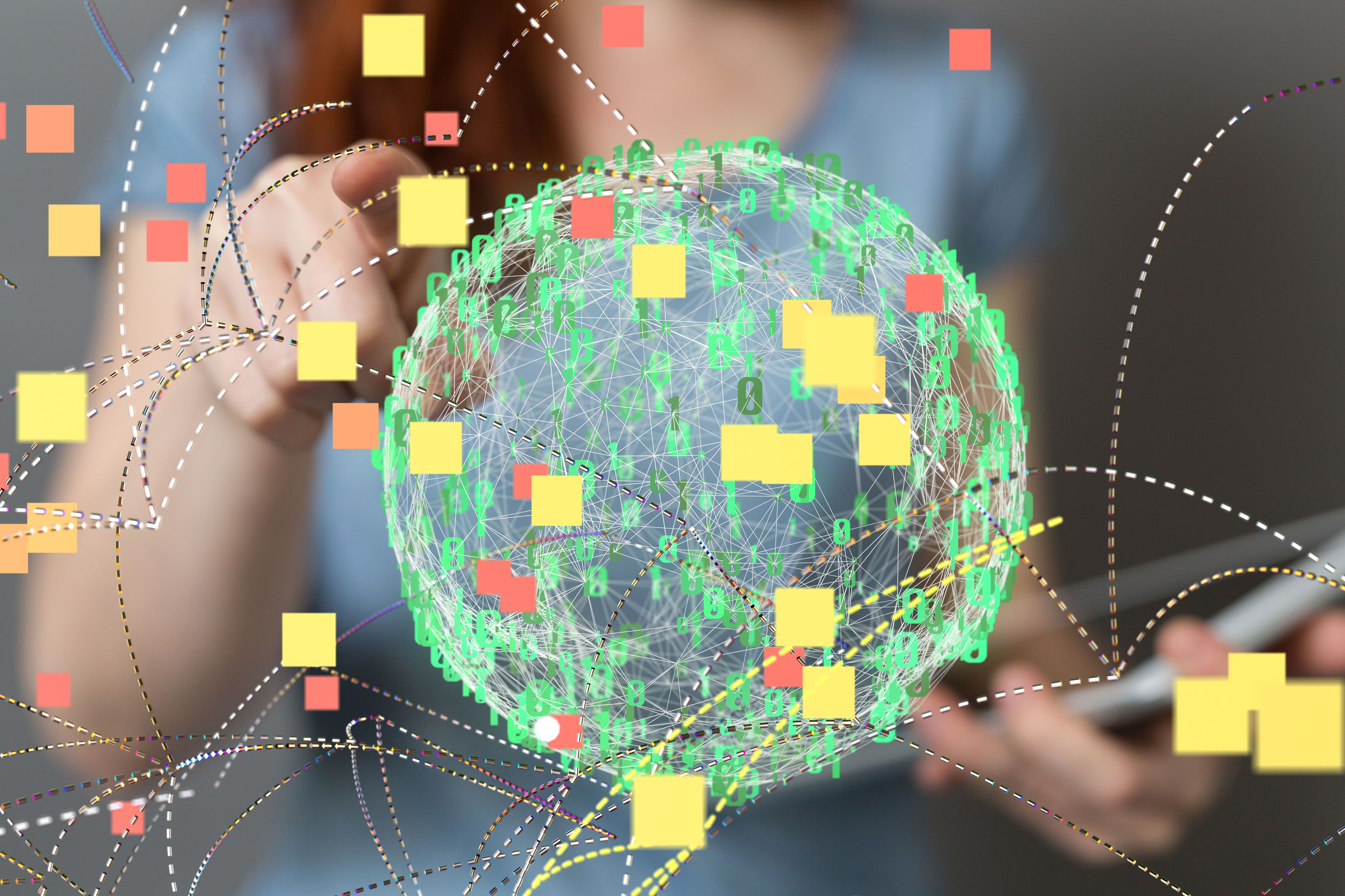 hands typing on a keyboard